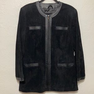 Pamela McCoy Collections Leather Jacket